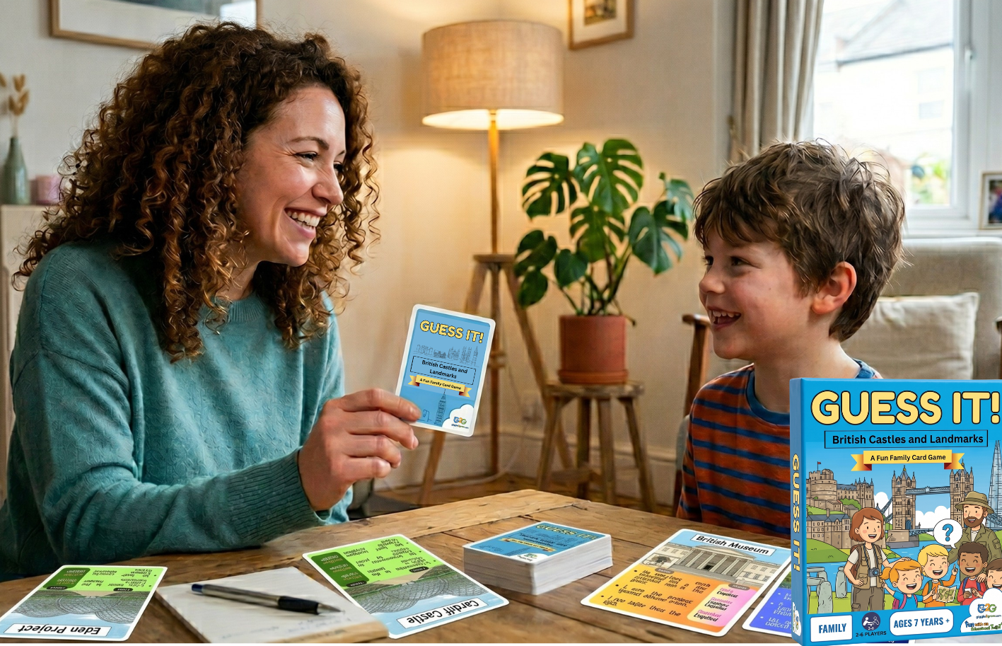 guess it! british castles and landmarks | family fun trivia educational card game for kids | guess it! british castles and landmarks | family fun trivia educational card game for kids |