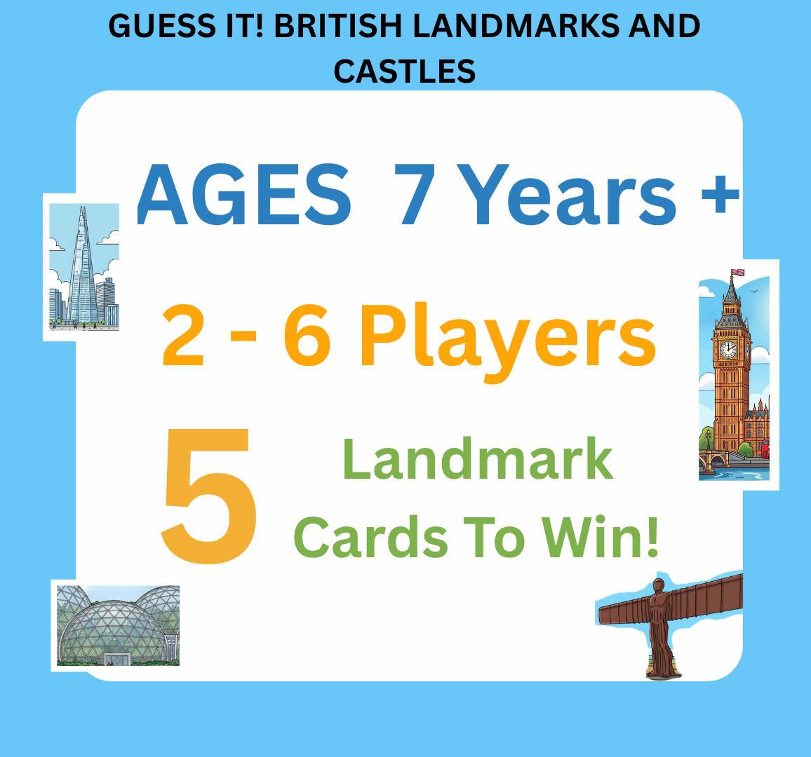 guess it! british castles and landmarks | family fun trivia educational card game for kids guess it! british castles and landmarks | family fun trivia educational card game for kids